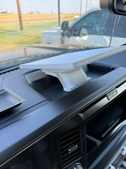 2023-2026 Ford Superduty Starlink Mini Dash Mount – Center Speaker/B&O