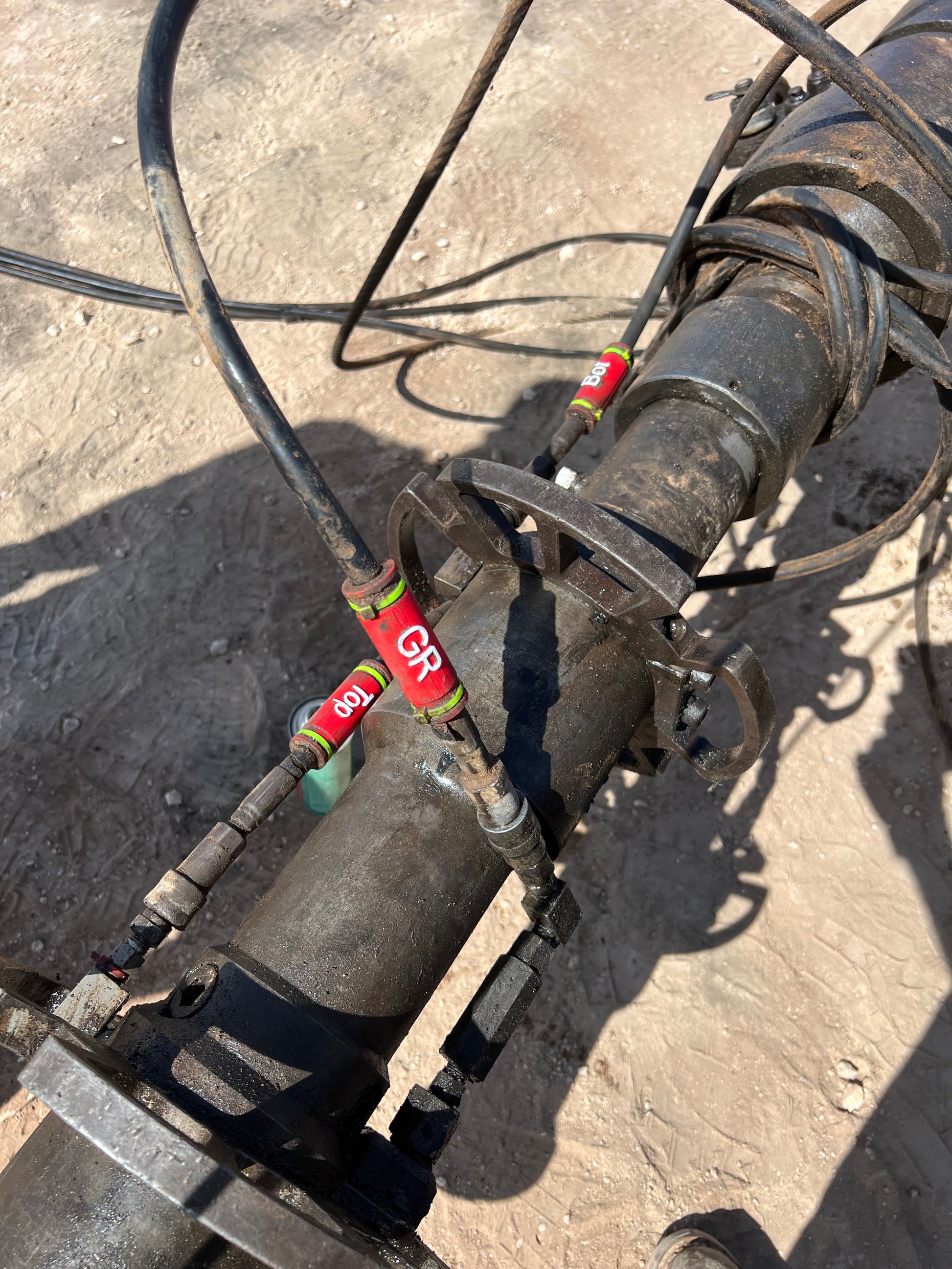 Wireline Hydraulic Hose Labels - Kustom Built 3D Printing