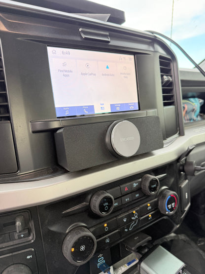2023–2026 Ford Super Duty Phone Mount w/ Tablet Slot | OEM Dash Slot Holder | F250 F350 iPad Stand